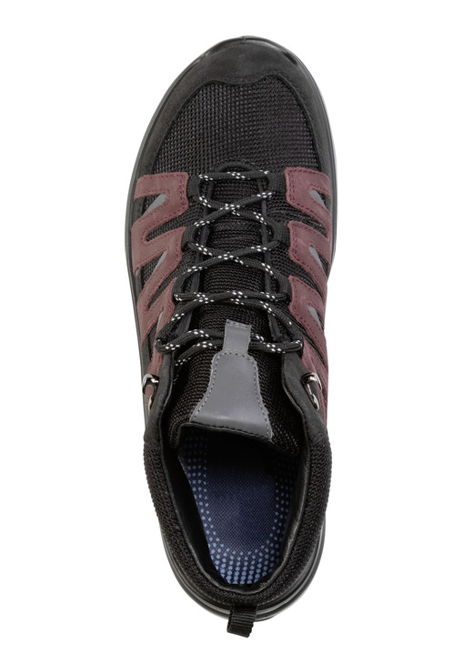 Schuhe - Wetterfester Schnür-Bootie mit Klimamembrane ausgestattet, in Größe 036 bis 042, in Farbe BLAU-SCHWARZ Ansicht 5