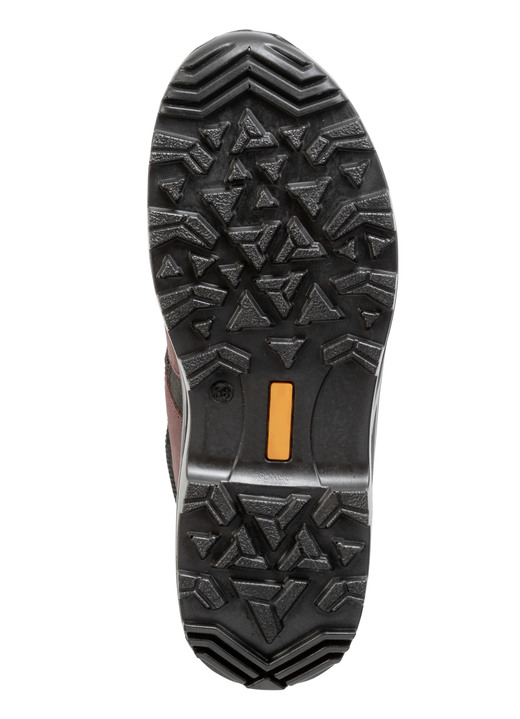 Schuhe - Wetterfester Schnür-Bootie mit Klimamembrane ausgestattet, in Größe 036 bis 042, in Farbe BLAU-SCHWARZ Ansicht 6