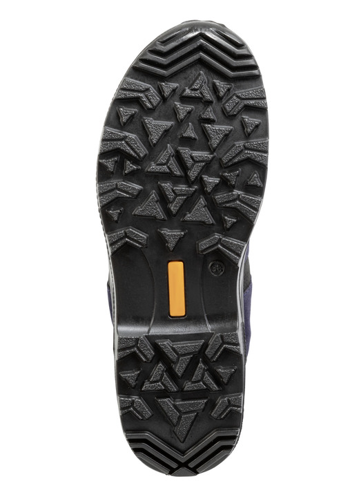 Schuhe - Wetterfester Schnür-Bootie mit Klimamembrane ausgestattet, in Größe 036 bis 042, in Farbe BLAU-SCHWARZ Ansicht 2