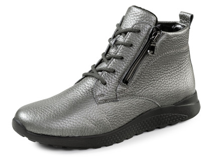 Waldläufer, bequeme Damen-Stiefeletten, Winterschuhe, Weite H, aus Hirschleder