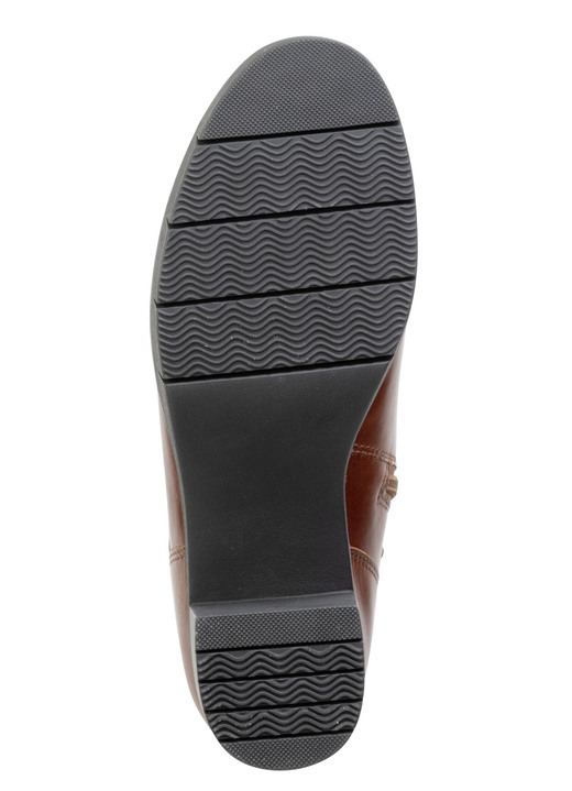 Stiefel & Stiefeletten - Waldläufer, atmungsaktive Damen-Stiefeletten, Weite H, mit herausnehmbarem Fußbett, in Größe 3 1/2 bis 8, in Farbe BRAUN Ansicht 3
