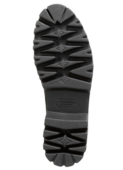 Weite H - Waldläufer Loafer aus Veloursleder, in Größe 3 1/2 bis 8, in Farbe SCHWARZ Ansicht 3