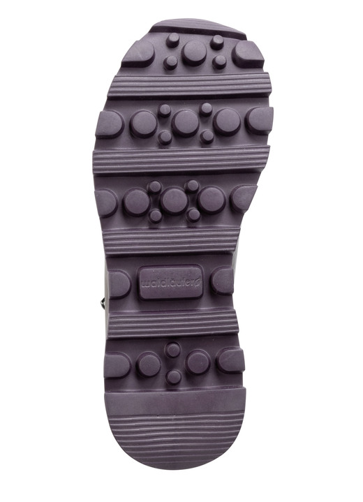 Weite H - Waldläufer Schnür-Sneaker mit buntem Textilmaterial kombiniert, in Größe 3 1/2 bis 8, in Farbe LILA-BUNT Ansicht 3