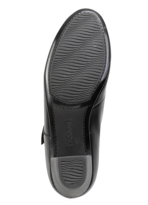 Pumps & Ballerina - Waldläufer, elegante Damen-Pumps, Weite H, mit herausnehmbarem Fußbett, in Größe 075 bis 8, in Farbe SCHWARZ Ansicht 3