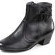 Stiefel & Stiefeletten - Waldläufer, bequeme Damen-Stiefeletten, Weite K, mit herausnehmbarem Fußbett, in Größe 3 1/2 bis 8, in Farbe SCHWARZ – Farbe SCHWARZ – Ansicht 1