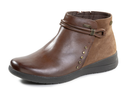 ELENA EDEN, atmungsaktive Damen-Boots, Weite H, mit herausnehmbarem Fußbett