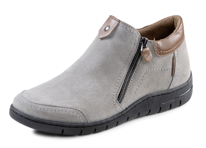 Stiefel & Stiefeletten - ELENA EDEN, bequeme Damen-Boots, Weite H, mit herausnehmbarem Fußbett Ansicht 4 Stiefel & Stiefeletten - ELENA EDEN, bequeme Damen-Boots, Weite H, mit herausnehmbarem Fußbett, in Größe 036 bis 042, in Farbe DUNKELBLAU Ansicht 4