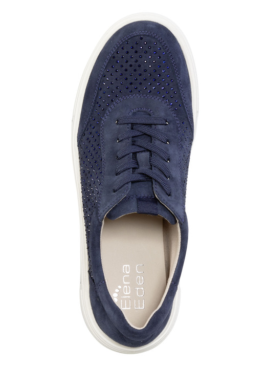 Elena Eden - ELENA EDEN Sneaker aus feinem Veloursleder, in Größe 3 1/2 bis 8, in Farbe TAUPE Ansicht 6