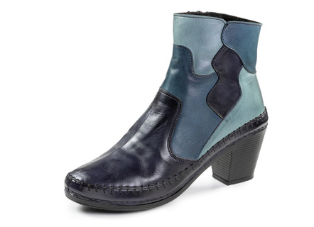 Gemini, modische Damen-Stiefeletten, Winterschuhe, Weite G, mit Reißverschluss