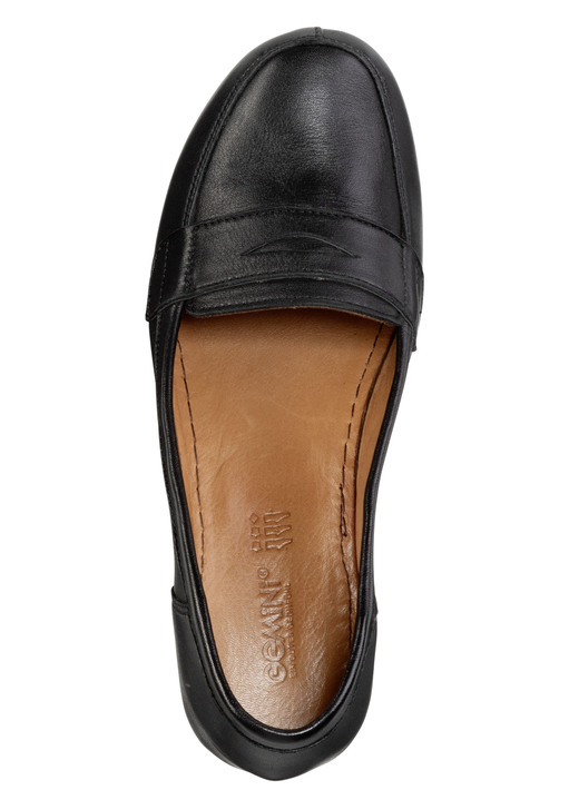 Pumps & Ballerina - Gemini Pumps aus teilweise schattiertem Rind-Nappaleder, in Größe 036 bis 042, in Farbe COGNAC Ansicht 5