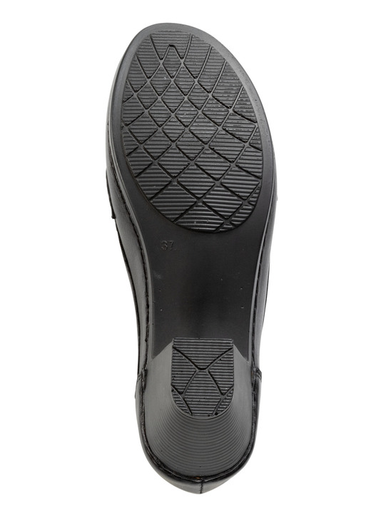 Pumps & Ballerina - Gemini Pumps aus teilweise schattiertem Rind-Nappaleder, in Größe 036 bis 042, in Farbe COGNAC Ansicht 6