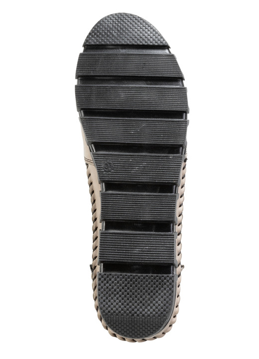 Damenmode - Gemini Schnürschuh aus gelochtem Nappaleder, in Größe 036 bis 042, in Farbe BLAU Ansicht 6