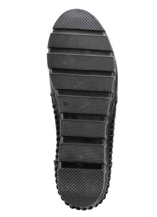 Damenmode - Gemini Schnürschuh aus gelochtem Nappaleder, in Größe 036 bis 042, in Farbe BLAU Ansicht 9