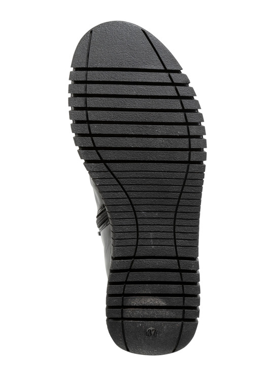 Stiefel & Stiefeletten - Gemini Stiefelette mit Raffung und dekorativen Knöpfen, in Größe 036 bis 042, in Farbe COGNAC Ansicht 10