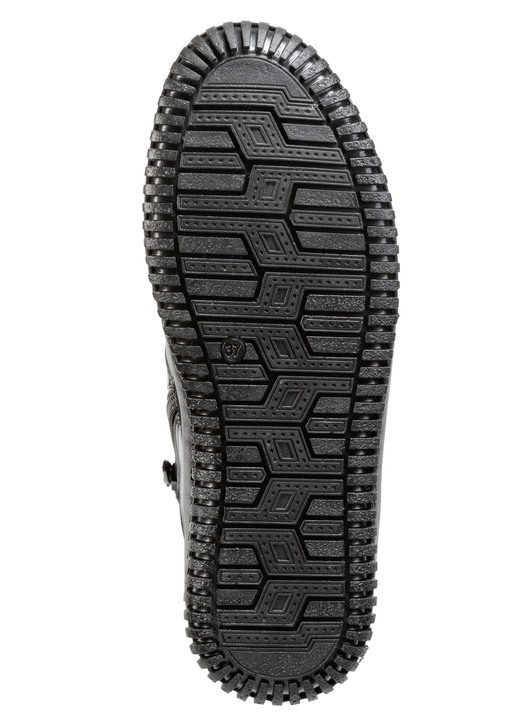 Stiefel & Stiefeletten - Gemini Bootie im Patchwork-Stil, in Größe 036 bis 042, in Farbe SCHWARZ-BUNT Ansicht 3