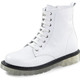 Stiefel & Stiefeletten - Gemini Schnür-Stiefelette aus weichem Rind-Nappaleder, in Größe 036 bis 042, in Farbe WEISS – Farbe WEISS – Ansicht 1
