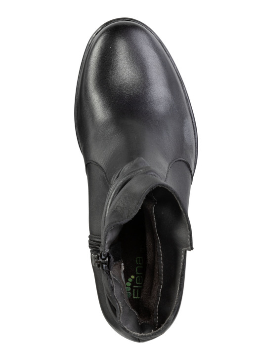 Stiefel & Stiefeletten - ELENA EDEN, modische Damen-Stiefeletten, Weite G, mit herausnehmbarem Fußbett, in Größe 036 bis 042, in Farbe SCHWARZ Ansicht 2