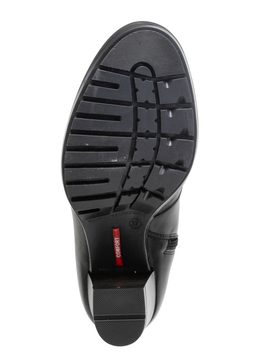 Stiefel & Stiefeletten - ELENA EDEN, modische Damen-Stiefeletten, Weite G, mit herausnehmbarem Fußbett, in Größe 036 bis 042, in Farbe SCHWARZ Ansicht 3