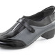 Pumps & Ballerina - ELENA EDEN, eleganter Damen-Trotteur, Weite G, mit herausnehmbarem Fußbett, in Größe 036 bis 042, in Farbe SCHWARZ-ALTSILBER – Farbe SCHWARZ-ALTSILBER – Ansicht 1