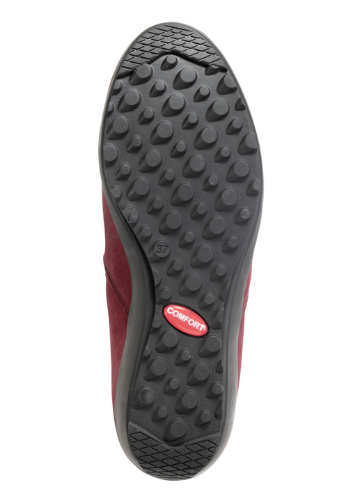 Stiefel & Stiefeletten - ELENA EDEN Stiefelette mit Nappaleder-Besatz, in Größe 036 bis 042, in Farbe RUBINROT Ansicht 3