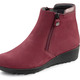 Stiefel & Stiefeletten - ELENA EDEN Stiefelette mit Nappaleder-Besatz – Farbe RUBINROT – Ansicht 1 Stiefel & Stiefeletten - ELENA EDEN Stiefelette mit Nappaleder-Besatz, in Größe 036 bis 042, in Farbe SCHWARZ – Farbe RUBINROT – Ansicht 1
