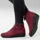 Stiefel & Stiefeletten - ELENA EDEN Stiefelette mit Nappaleder-Besatz – Farbe RUBINROT – Ansicht 7 Stiefel & Stiefeletten - ELENA EDEN Stiefelette mit Nappaleder-Besatz, in Größe 036 bis 042, in Farbe SCHWARZ – Farbe RUBINROT – Ansicht 7