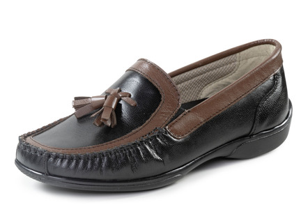 ELENA EDEN, klassische Damen-Slipper, mit herausnehmbarem Fußbett