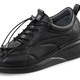 Slipper & Schnürschuhe - Gemini Sneaker mit dekorativer Steppung – Farbe SCHWARZ – Ansicht 1 Slipper & Schnürschuhe - Gemini Sneaker mit dekorativer Steppung, in Größe 036 bis 042, in Farbe WEISS – Farbe SCHWARZ – Ansicht 1