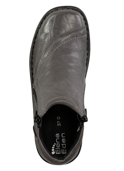 Stiefel & Stiefeletten - ELENA EDEN, klassische Damen-Boots, mit herausnehmbarem Fußbett Ansicht 2 Stiefel & Stiefeletten - ELENA EDEN, klassische Damen-Boots, mit herausnehmbarem Fußbett, in Größe 036 bis 042, in Farbe GRAU Ansicht 2