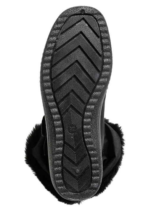 Stiefel & Stiefeletten - ELENA EDEN Stiefelette aus weichem Textilmaterial, in Größe 036 bis 042, in Farbe BORDEAUX Ansicht 6