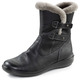 Stiefel & Stiefeletten - Gefütterte Damen-Stiefeletten, Winterschuhe, mit Lammfell, in Größe 036 bis 042, in Farbe SCHWARZ – Farbe SCHWARZ – Ansicht 1