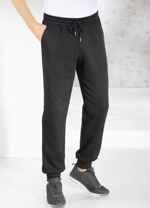 Freizeithosen - Freizeithose in 4 Farben Ansicht 4 Freizeithosen - Freizeithose in 4 Farben, in Größe 3XL (64/66) bis XXL (60/62), in Farbe HELLGRAU MELIERT Ansicht 4