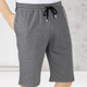 Freizeithosen - Shorts in 4 Farben – Farbe DUNKELGRAU MELIERT Freizeithosen - Shorts in 4 Farben, in Größe 3XL (64/66) bis XXL (60/62), in Farbe SCHWARZ