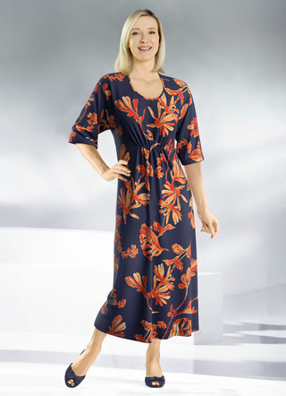 Kaftan mit farbbrillantem Druck