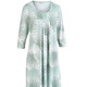 Langarm - Nachthemd, knöchellang und 3/4 lange Ärmel, in Größe 038 bis 056, in Farbe ECRU-JADE-SILBERGRAU – Farbe ECRU-JADE-SILBERGRAU – Ansicht 2