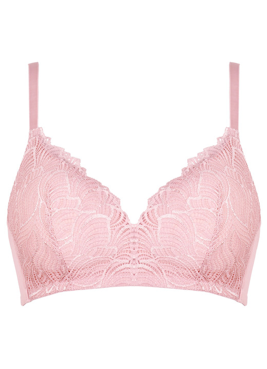 - Zauberhafter Naturana BH mit weich gepolsterten Cups, in Größe 075 bis 095, in Cup B, in Farbe ROSÉ Ansicht 7