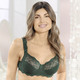 Soft-BH - LingaDore Bügel-BH mit zarter Elastikspitze – Farbe DUNKELGRÜN – Ansicht 6 Soft-BH - LingaDore Bügel-BH mit zarter Elastikspitze, in Größe 075 bis 105, in Cup C, in Farbe DUNKELGRÜN – Farbe DUNKELGRÜN – Ansicht 6