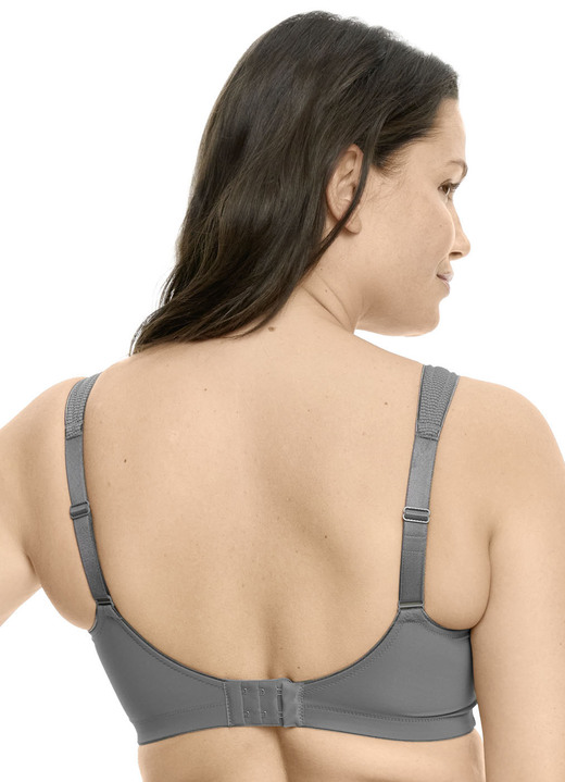 Soft-BH - Susa BH mit strukturiertem Vorderteil Ansicht 10 Soft-BH - Susa BH mit strukturiertem Vorderteil, in Größe 075 bis 100, in Cup B, in Farbe GRAFIT Ansicht 10