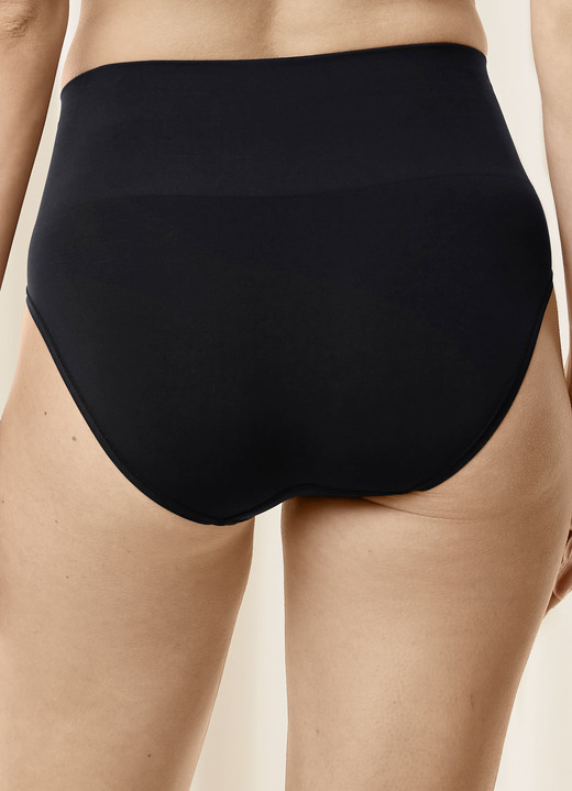 Miederhosen - Triumph Miederslip mit sanft formendem Bund, in Größe 036 bis 046, in Farbe SCHWARZ Ansicht 3