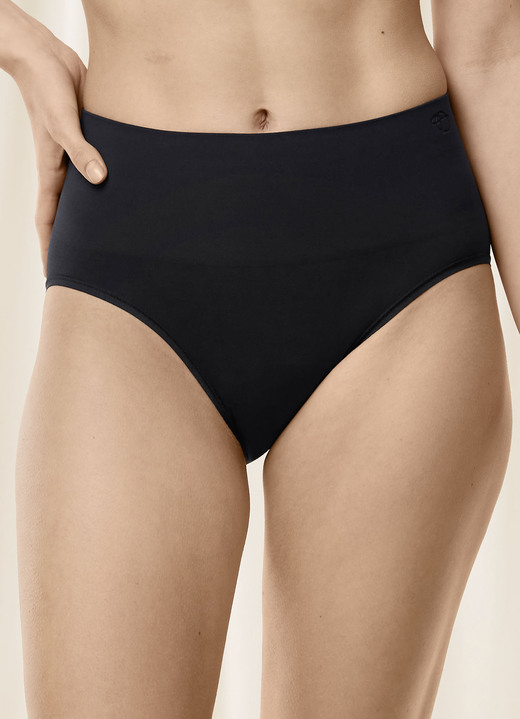 Miederhosen - Triumph Miederslip mit sanft formendem Bund, in Größe 036 bis 046, in Farbe SCHWARZ Ansicht 2