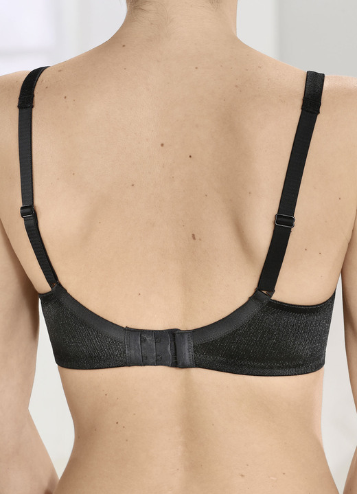 Sassa - Sassa Bügel-BH mit elastischer Spitze, in Größe 075 bis 100, in Cup B, in Farbe WEISS Ansicht 7