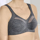 Soft-BH - Format BH mit Floraldessin, in Größe 080 bis 105, in Cup E, in Farbe ANTHRAZIT – Farbe ANTHRAZIT – Ansicht 1