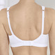 Soft-BH - Swegmark of Sweden BH mit Spitzeneinsätzen, in Größe 075 bis 100, in Cup F, in Farbe WEISS – Farbe WEISS – Ansicht 6