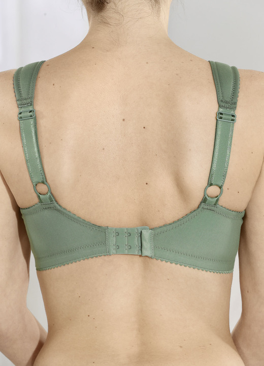 Soft-BH - Miss Mary BH mit Elastikspitzeneinsätzen, in Größe 080 bis 115, in Cup C, in Farbe BEIGE Ansicht 7