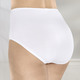 - Fünferpack Slips mit elastischen Spitzeneinsätzen, in Größe 040 bis 060, in Farbe WEISS – Farbe WEISS – Ansicht 2