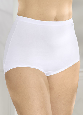brio lingerie Fünferpack Slips mit elastischen Abschlüssen