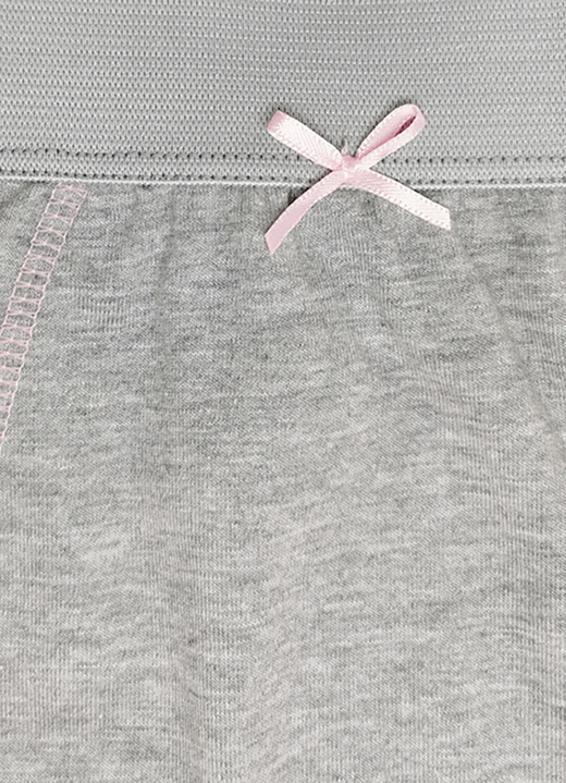 Slips - Viererpack Formslips mit verstärkter Bauchpartie, in Größe 038 bis 056, in Farbe 2X ROSA, 2X GRAU MELIERT Ansicht 3