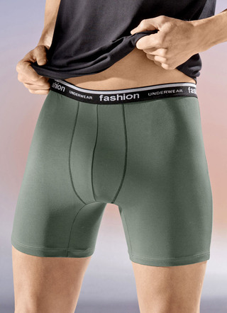 Viererpack Pants mit Elastikbund