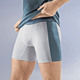 Pants & Boxershorts - Viererpack Pants mit seitlichen Einsätzen, in Größe 005 bis 011, in Farbe 2X GRAU MELIERT-RAUCHBLAU, 2X GRAU MELIERT-SCHWARZ – Farbe 2X GRAU MELIERT-RAUCHBLAU, 2X GRAU MELIERT-SCHWARZ – Ansicht 1