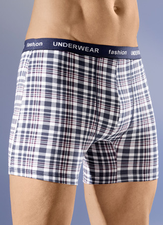 Viererpack Pants mit Elastikbund